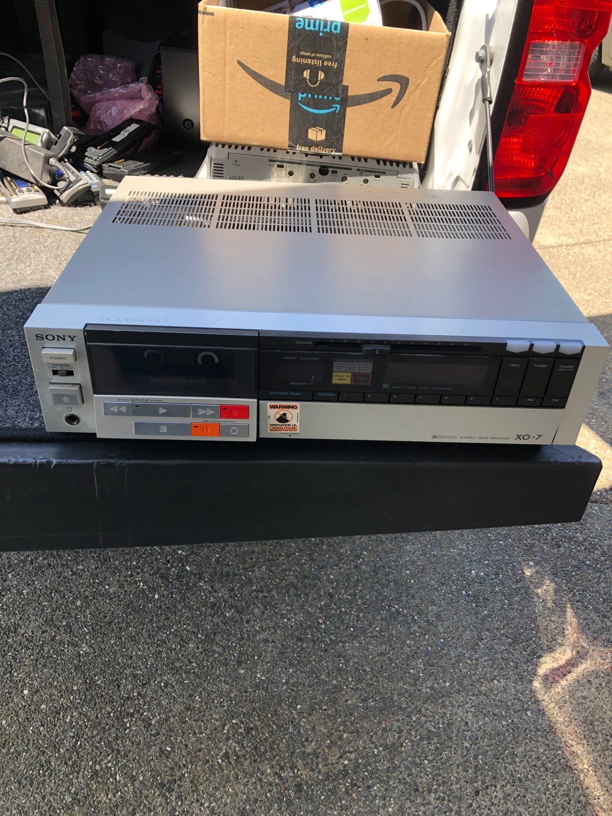 Sony XO-7 Stereo Deck Receiver