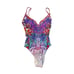 Multi Color Gottex One Piece Swimsuit