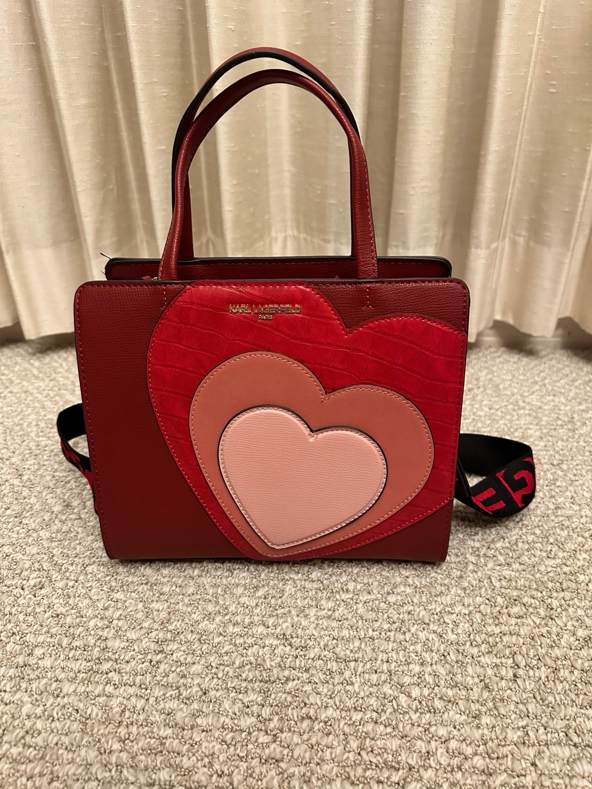 ブランド通販 for Bags Shoulder Heart Lagerfeld Karl Women Mercari | バッグ