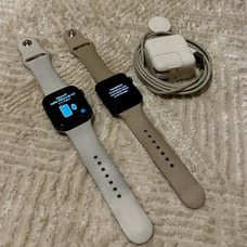 Lot of 2 - Apple Watch Series 3 and 4 - Cellular - iCloud Free