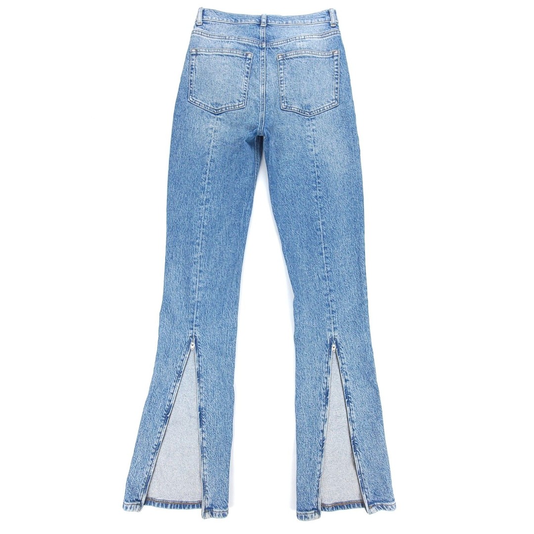 REFORMATION Camilla Western High Rise Ankle Zip Vintage Flare Jeans Palermo 26