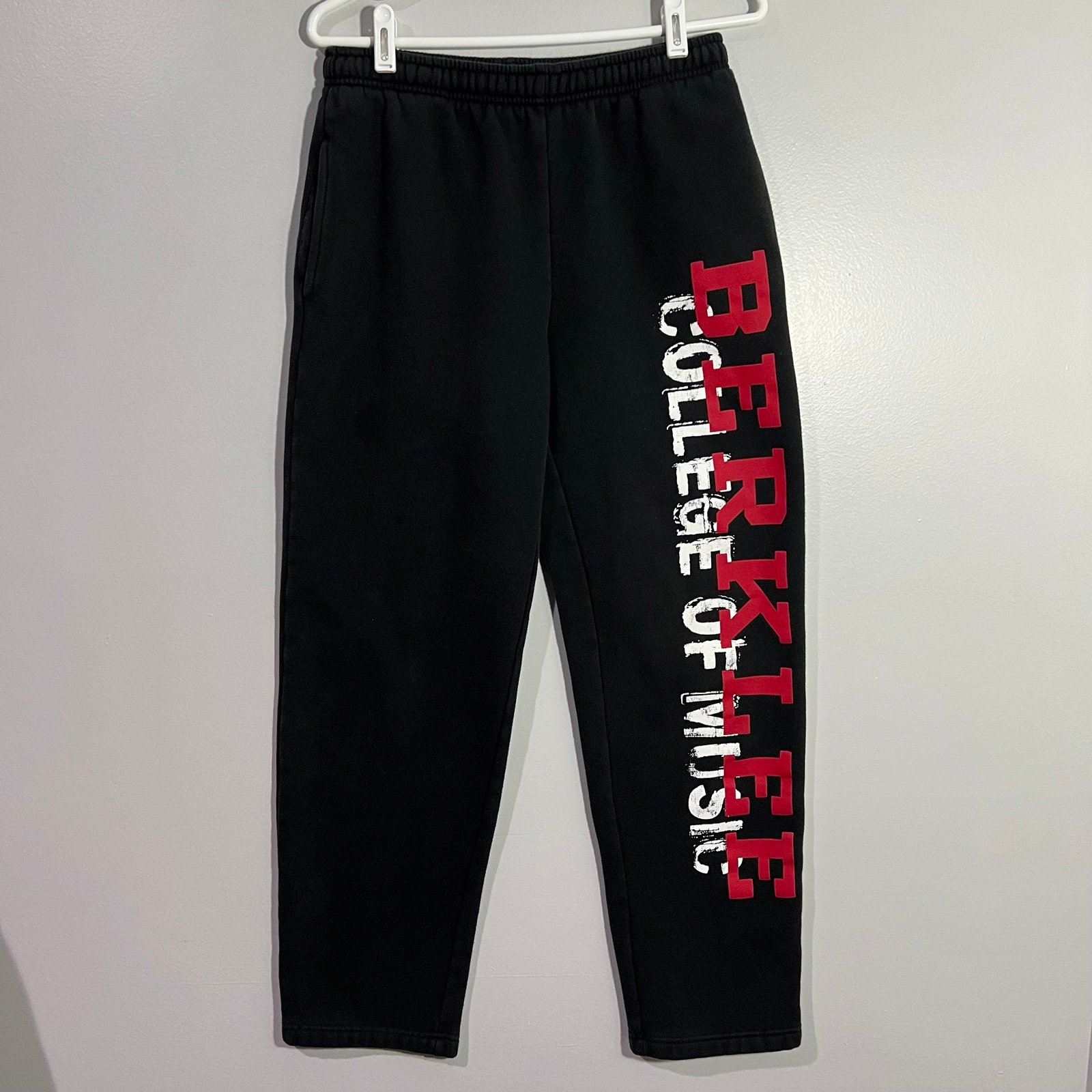 JanSport Berklee College of Music Black Sweatpants mens size Small