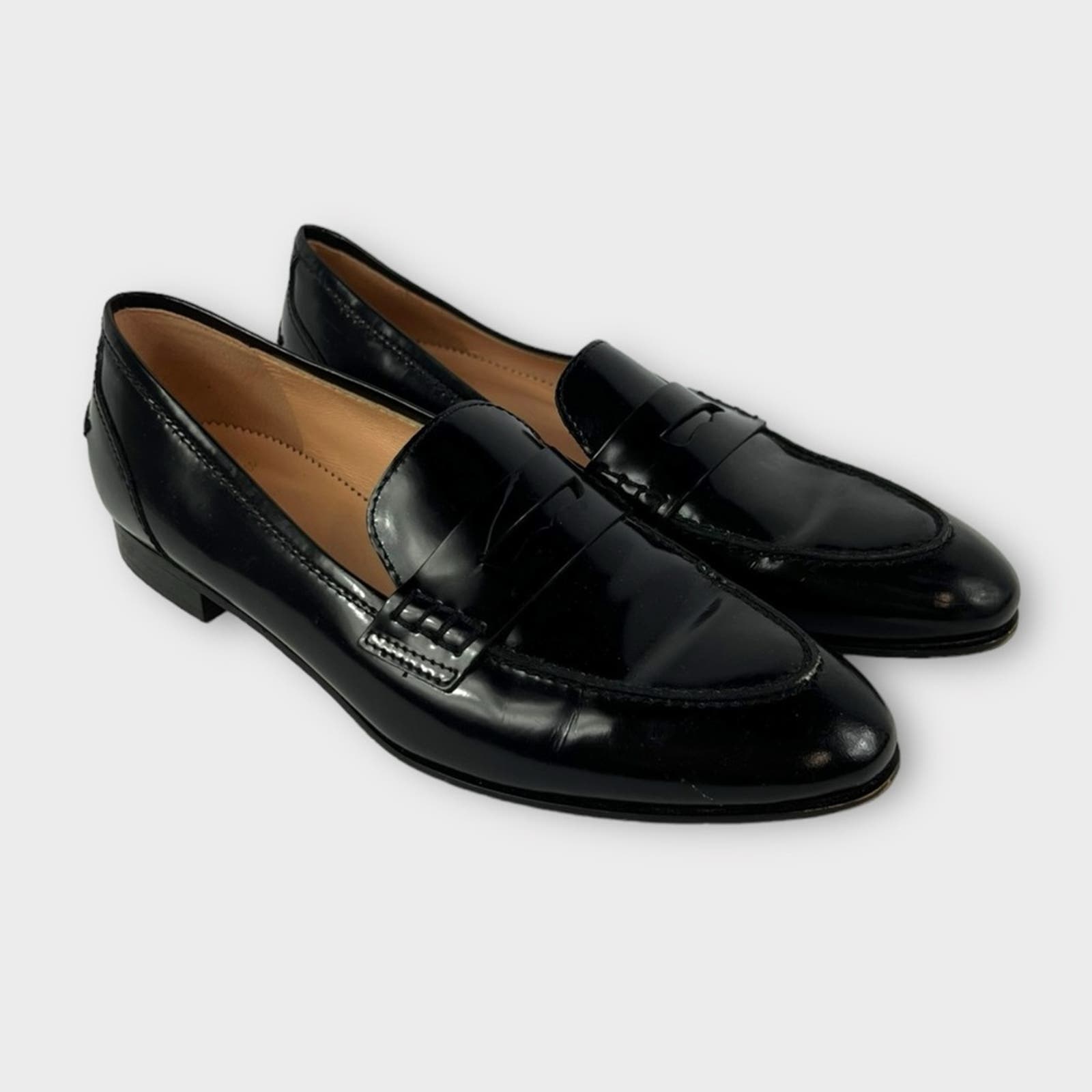 J crew shop academy penny loafers