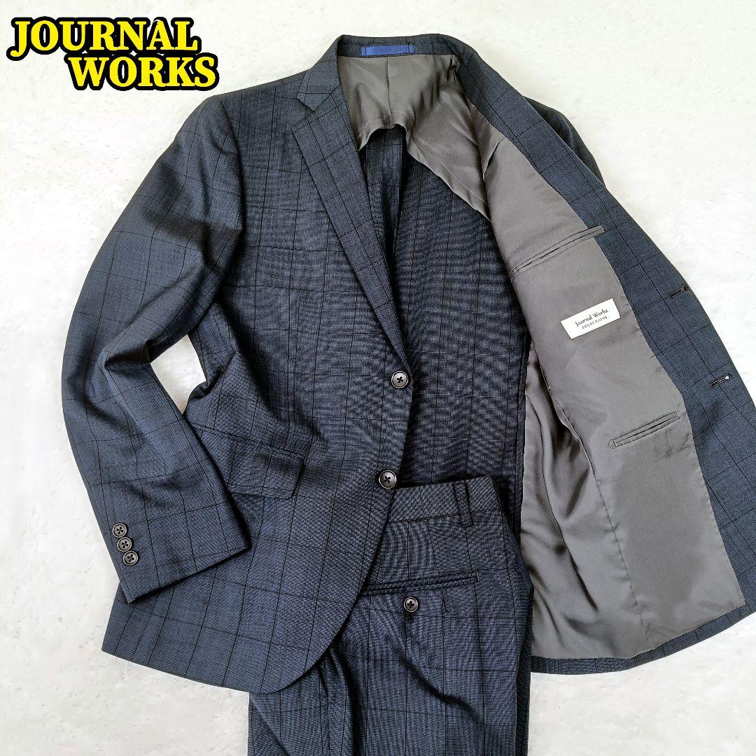 Journal Works Suit Set-up Jacket and Pants Check Pattern 2B