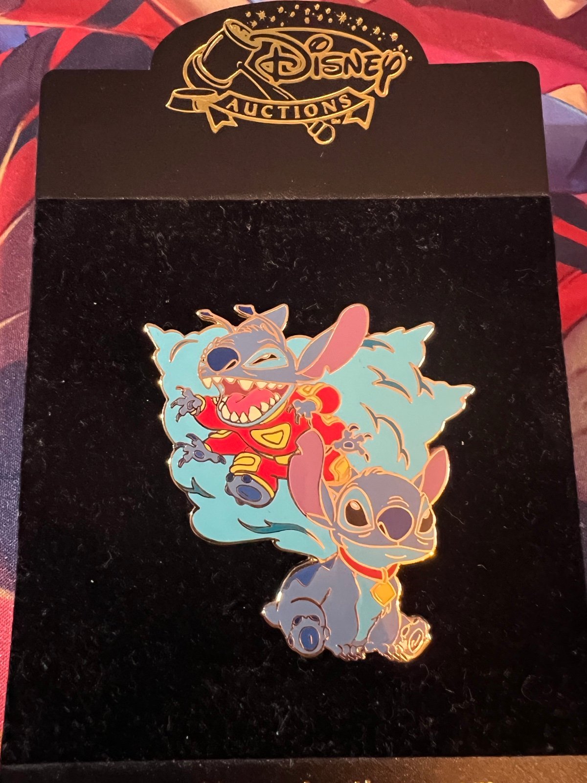 Disney auction stitch transformation le 100 pin