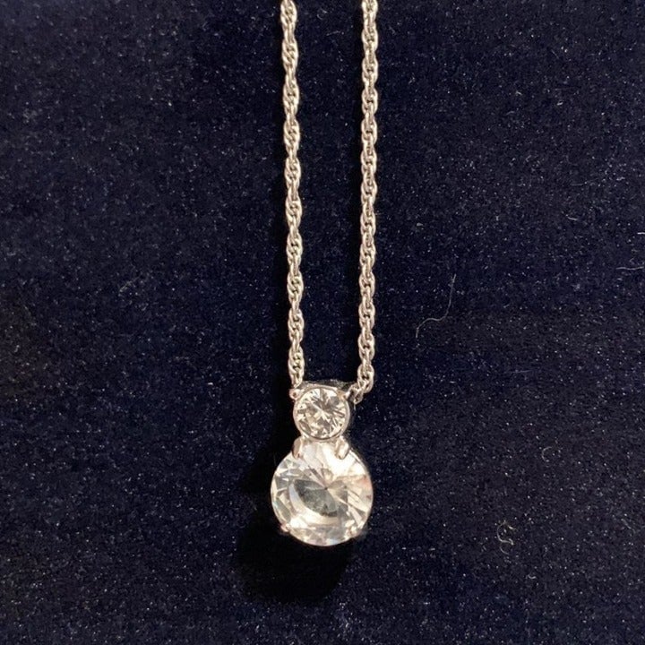 Swarovski Genuine Signed Crystal Necklac