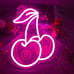 8 Ball Cherries Neon Sign, 3D Printed LED Cherry Neon Signs for Wall Decor