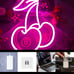 8 Ball Cherries Neon Sign, 3D Printed LED Cherry Neon Signs for Wall Decor