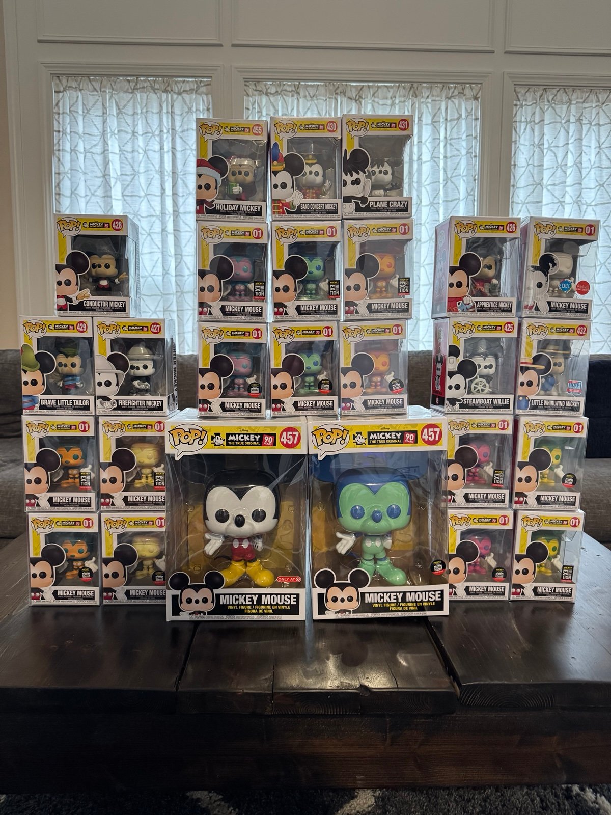 Funko Pops Mickey 90 Years Lot