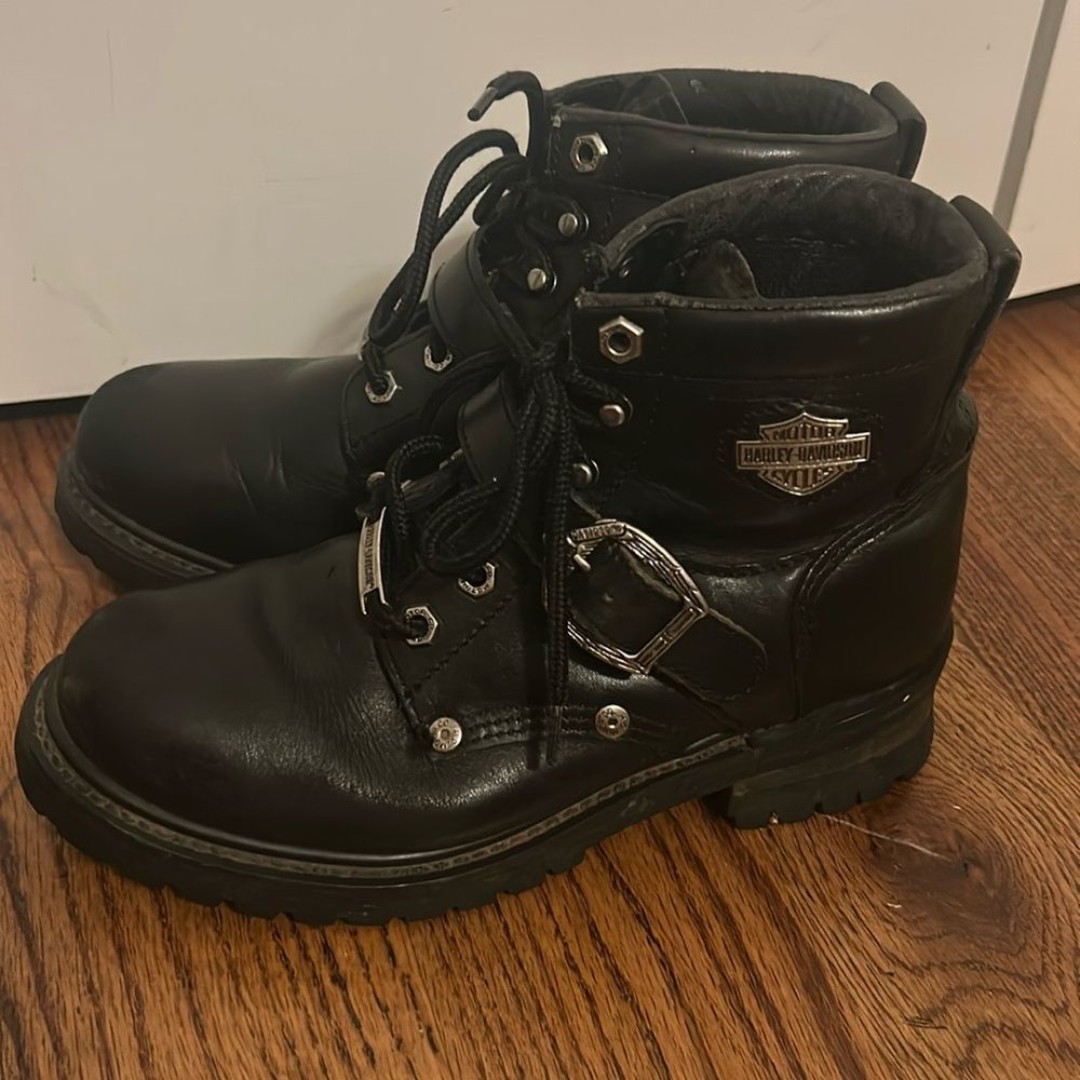 Vintage Harley Davidson Boots Size 7.5