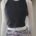 Athleta Conscious Cut Out Crop Bra