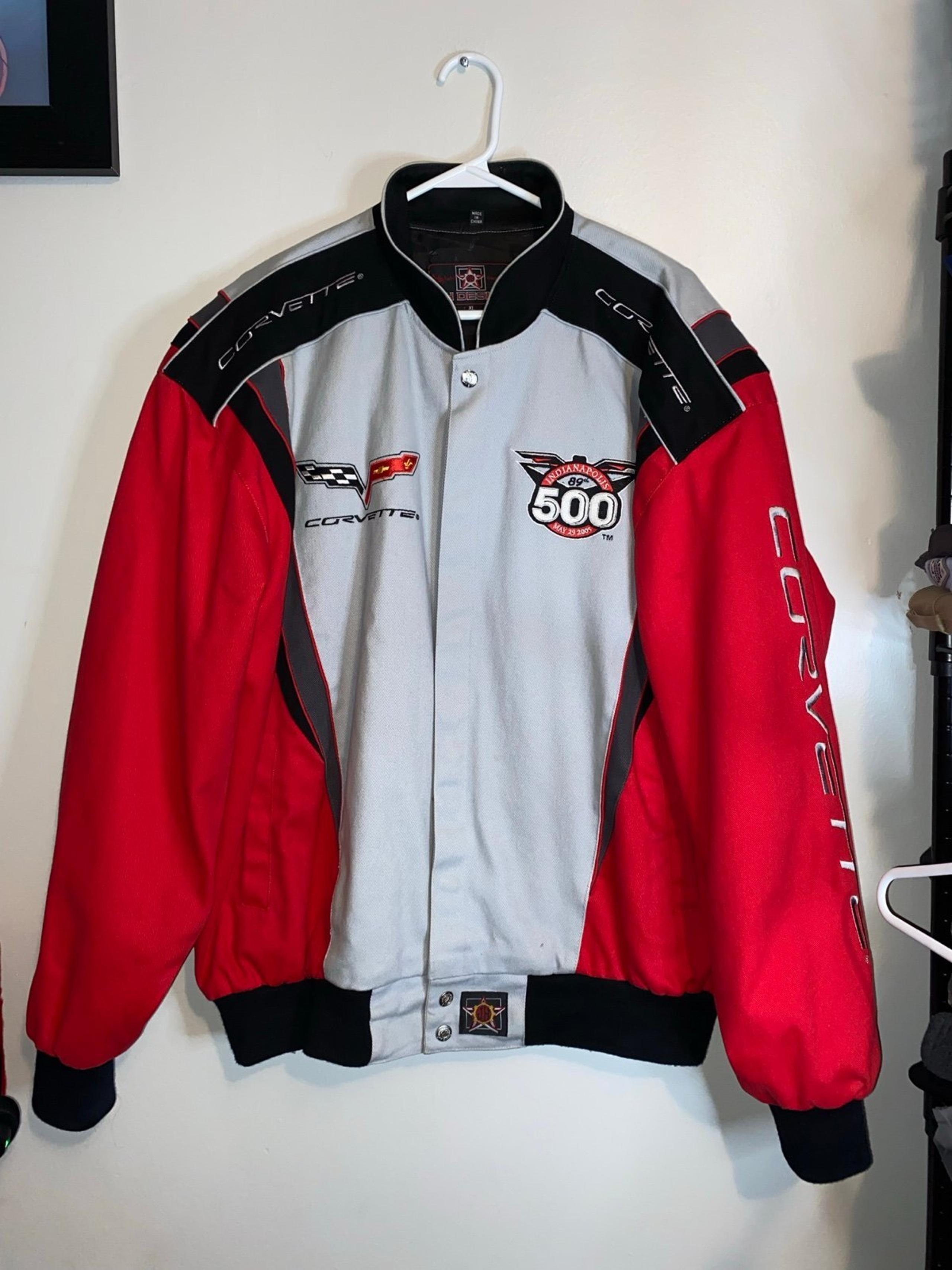 RARE Indy Indianapolis 500 Pace Car Corvette Jacket 89th Anniversary Mens XL