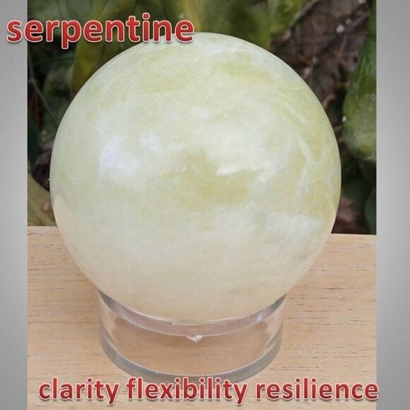 66mm serpentine sphere 04 clarity focus problem solving CHAKRA