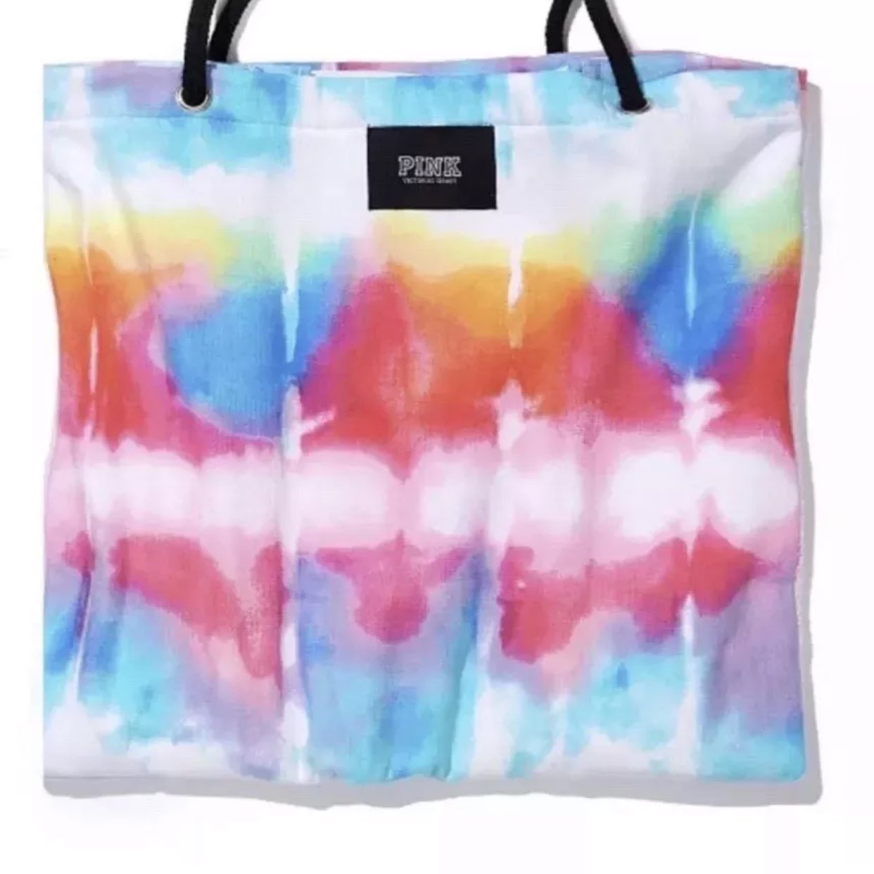 Vs Pink Beach Packable Tote Blanket