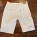Levi 's white shorts 4