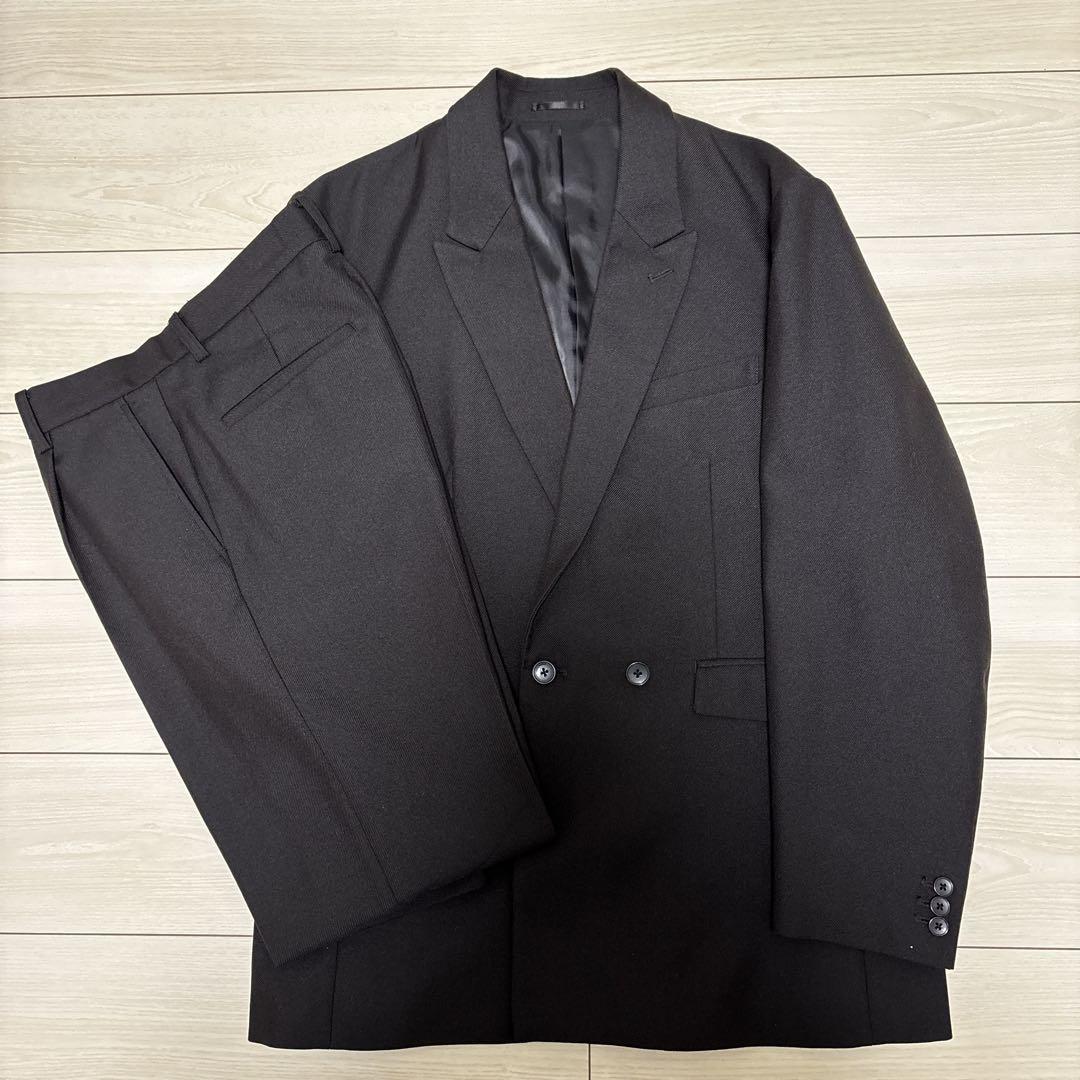 HARE (Hare) Suit - Tailored Jacket and Slacks, Size M, Black
