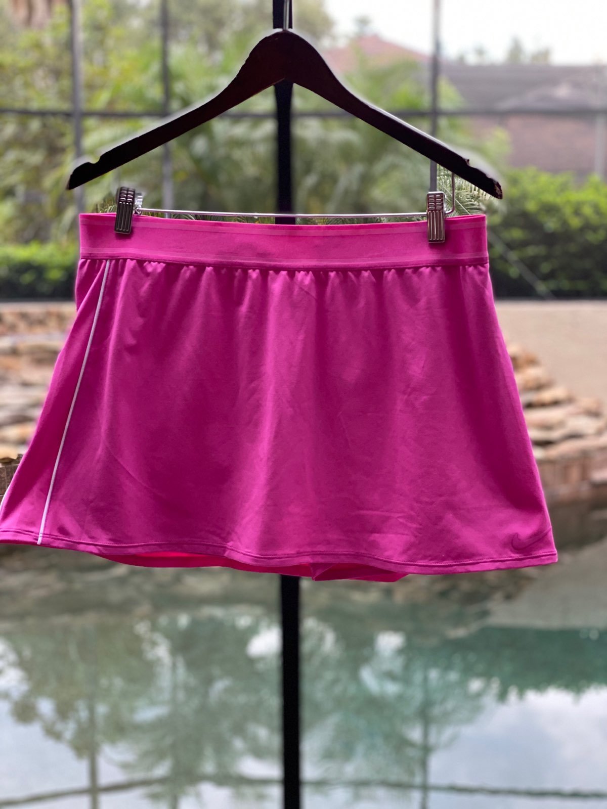Nike Court Dry Tennis Skirt Pink Large