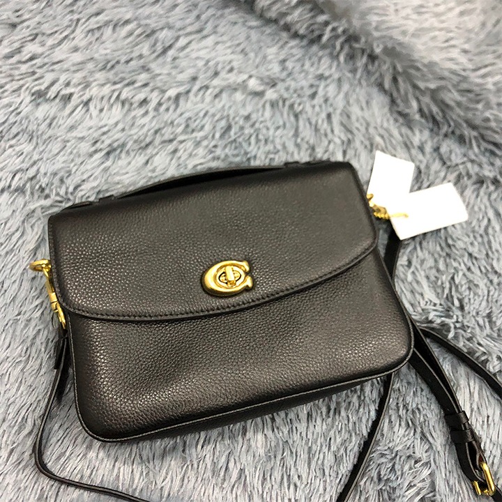 COACH Cassie Crossbody In Polished Pebble Leather
