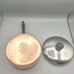 Vintage Revere Ware 2 Qt Quart Copper Clad Stainless Double Ring Sauce Pan w Lid