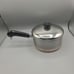 Vintage Revere Ware 2 Qt Quart Copper Clad Stainless Double Ring Sauce Pan w Lid
