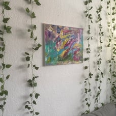 Original Painting 16”x20” / Abstract Acrylic Art / Handmade Painting