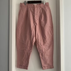 Ami wide chino pants Pink size M