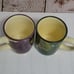 Vintage Starbucks Handpainted Fall Leaves Large Mugs 20 oz. - Set of 4