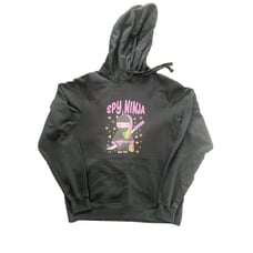 Spy Ninja Unicorn Gamers Gaming Enthusiast Pullover Hoodie SZ M Streetwear Chic