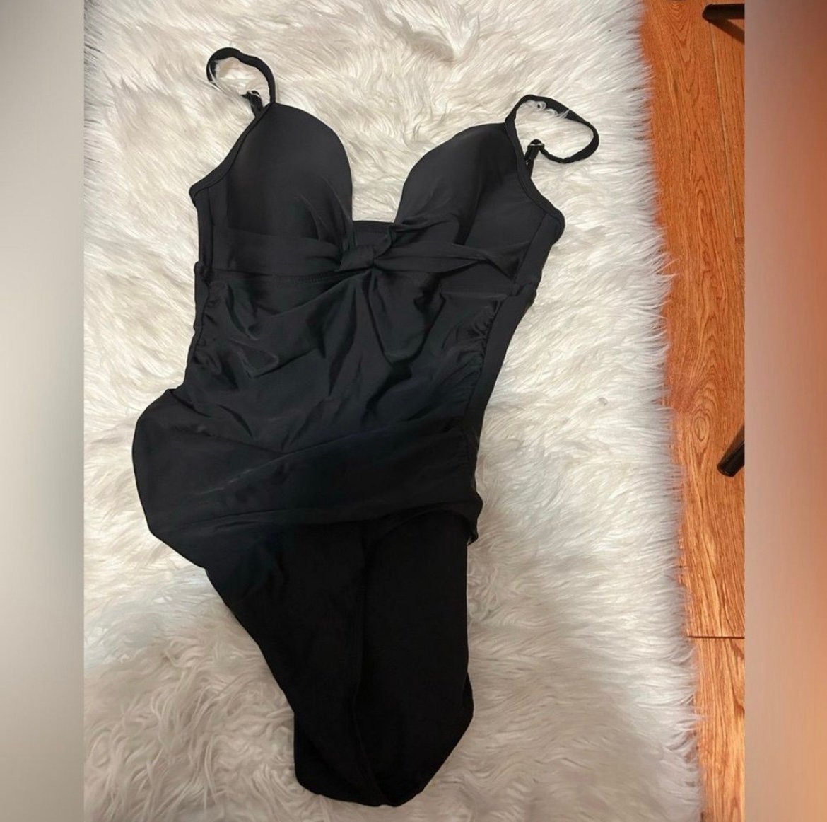 Black one piece Swimsuit
