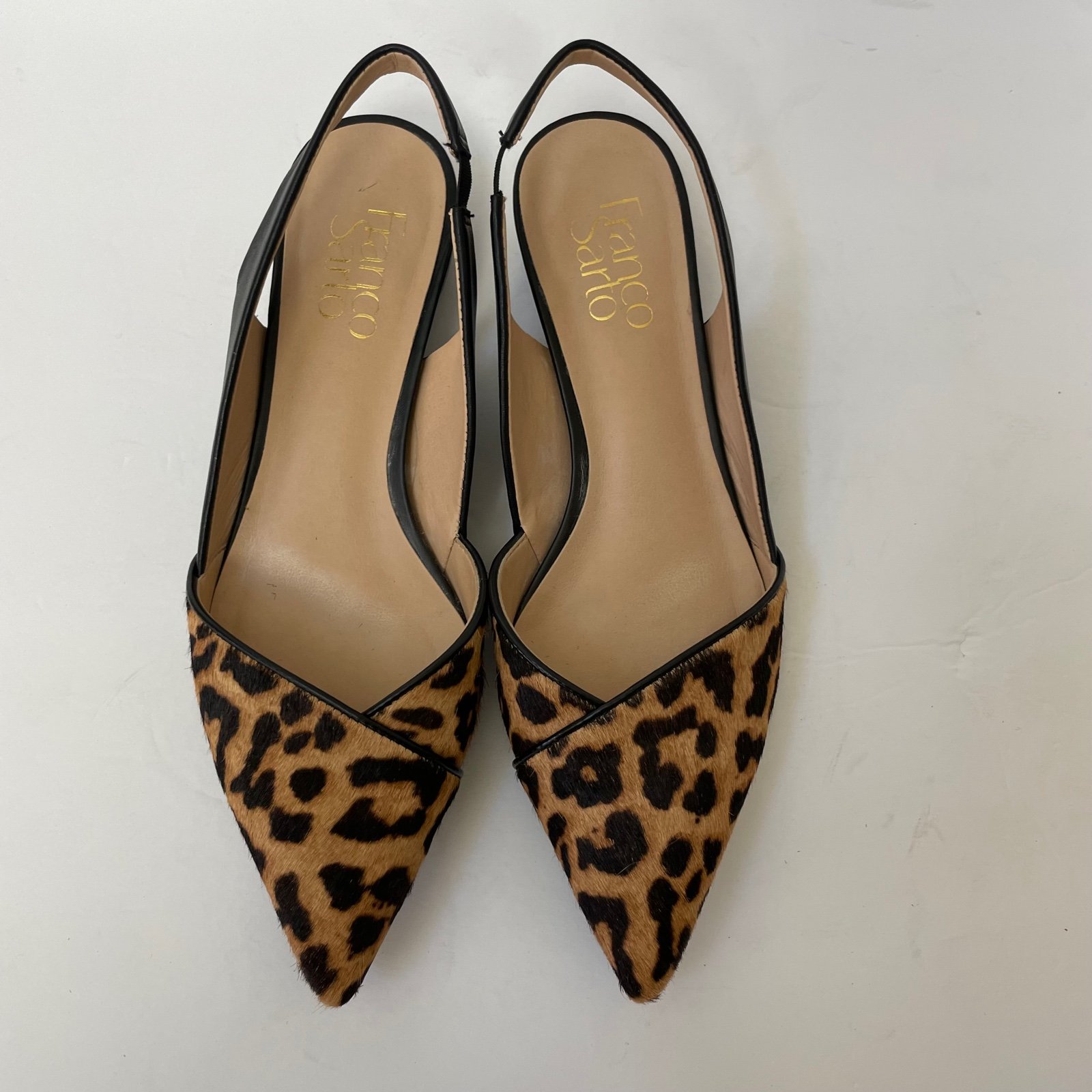 Gap Cheetah Print Flats Pointed Toe Womens Gap Cheetah Shoes