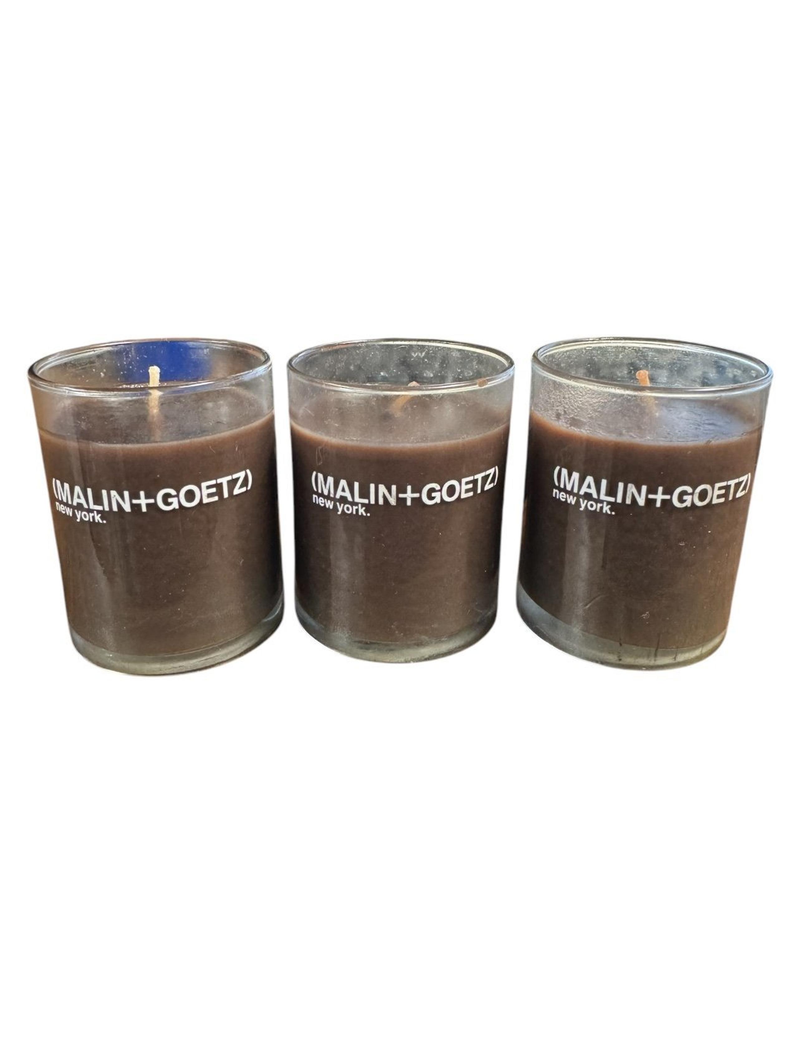 x3 Malin + Goetz New York Cannabis Candle