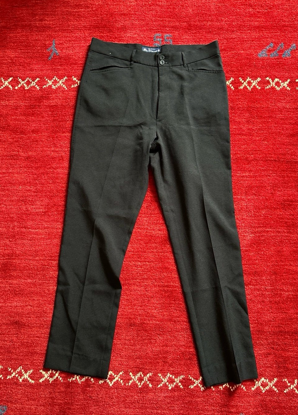 Black Ben Sherman pants - vintage unworn