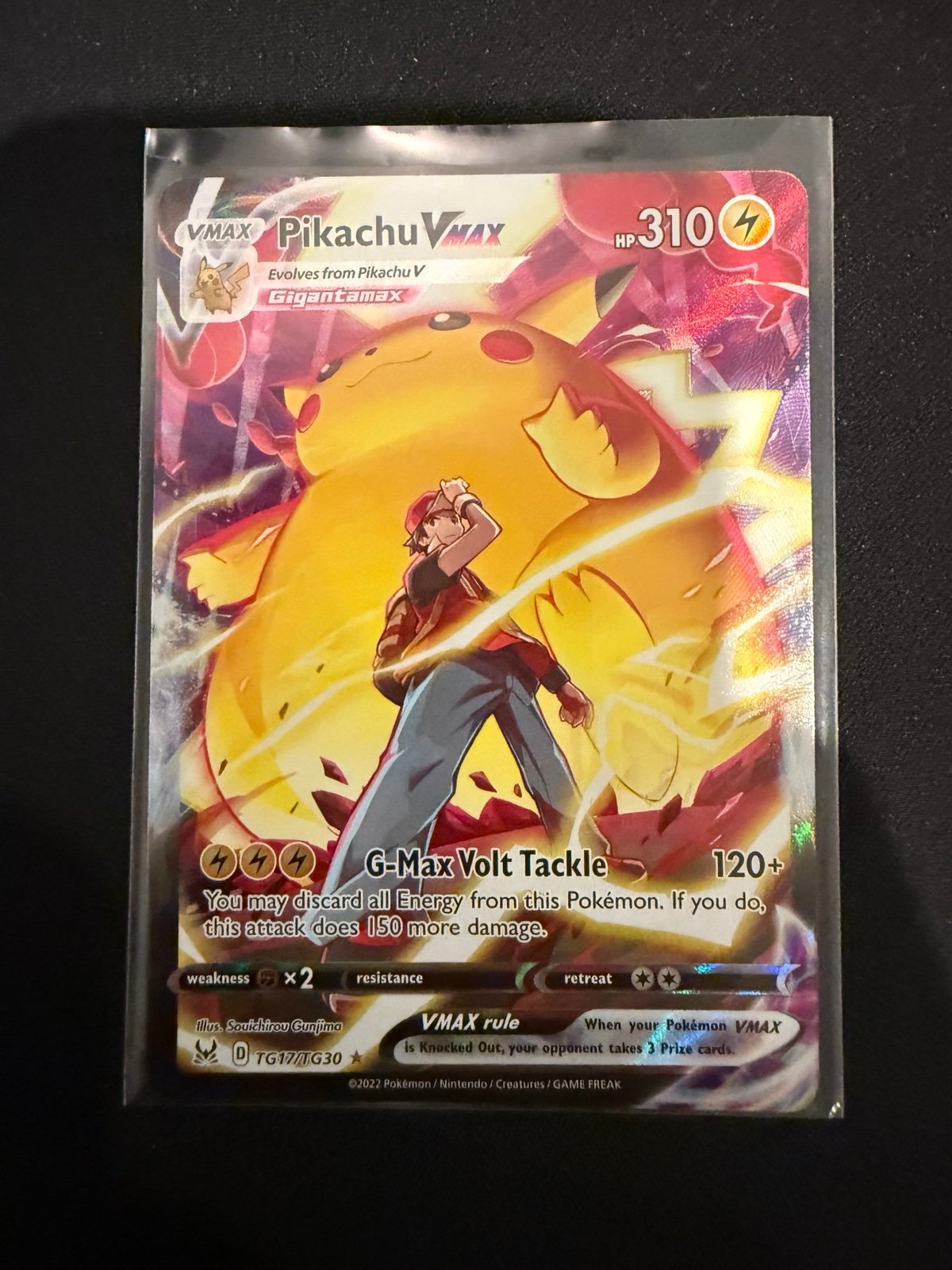 pokemon pikachu vmax tg17