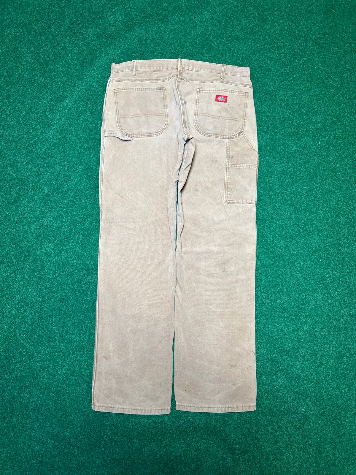 Y2k Dickies Distressed Carpenter Baggy Wide Leg Grunge Mens 38x34 Pants