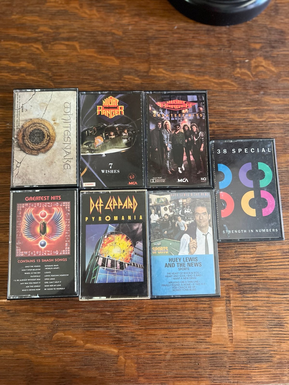 Pop music cassettes Used but good condition