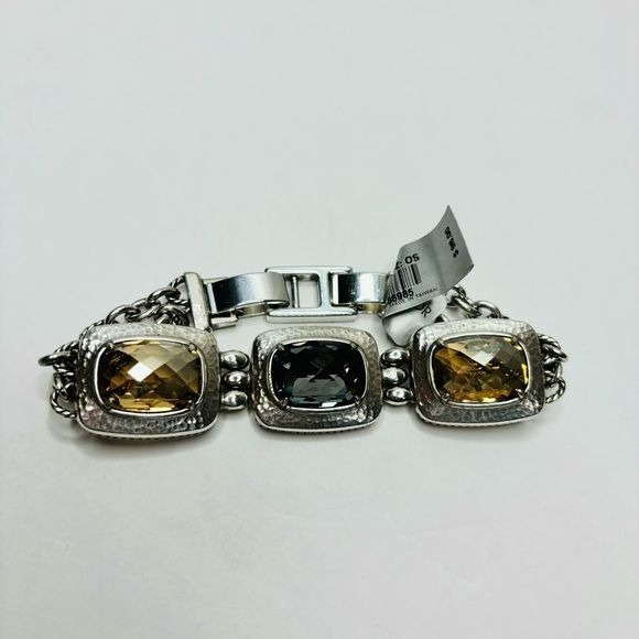 *NEW* BRIGHTON Balanced Silver Bracelet, MSRP: 98.00