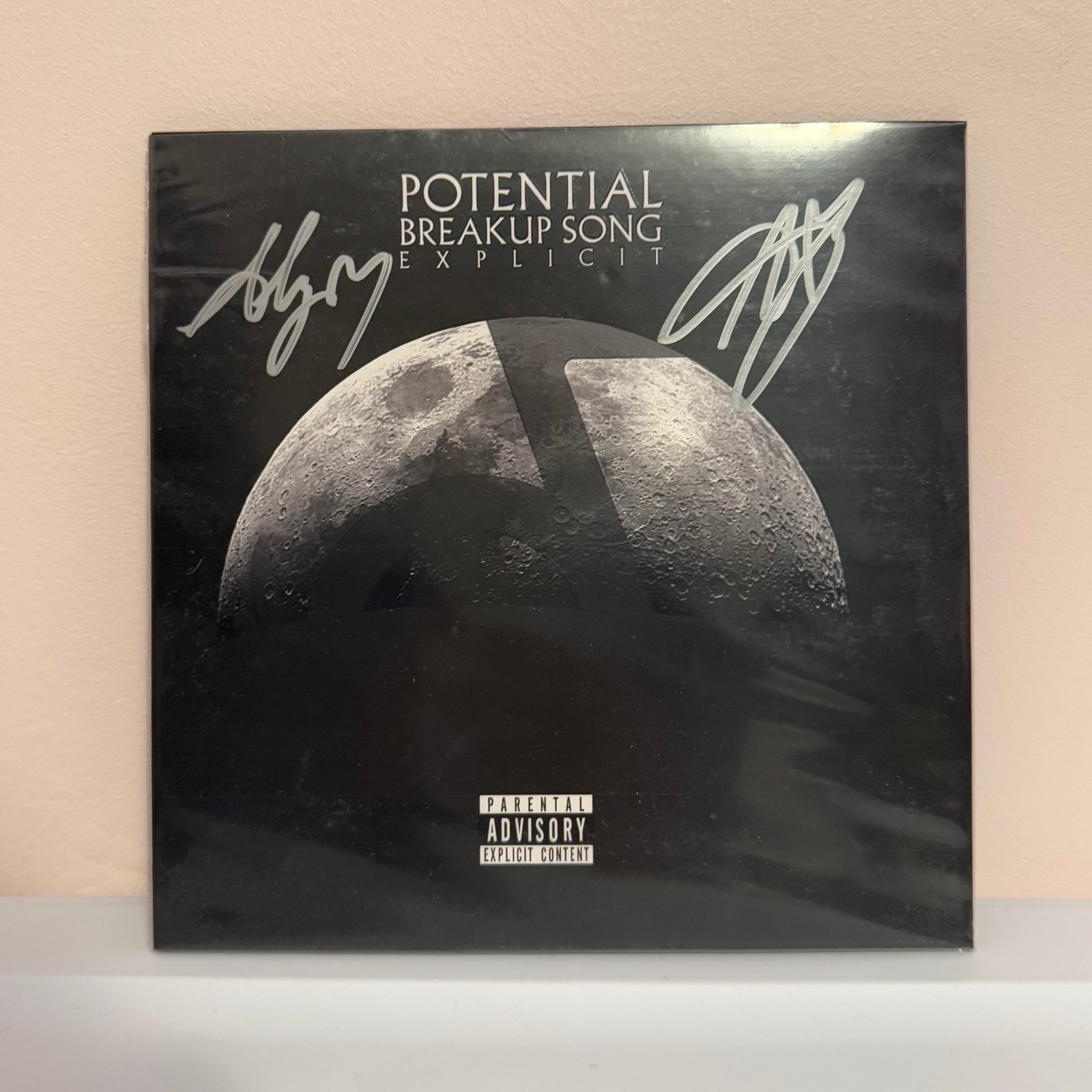 Aly & AJ Potential Breakup Song 7 inch vinyl SIGNED New