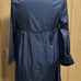 Harrods Spring Coat with Lace Collar and Cuffs, Navy Blue, Size 2