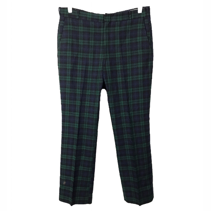 Berle Tailored Plaid Trousers 36Wx30L