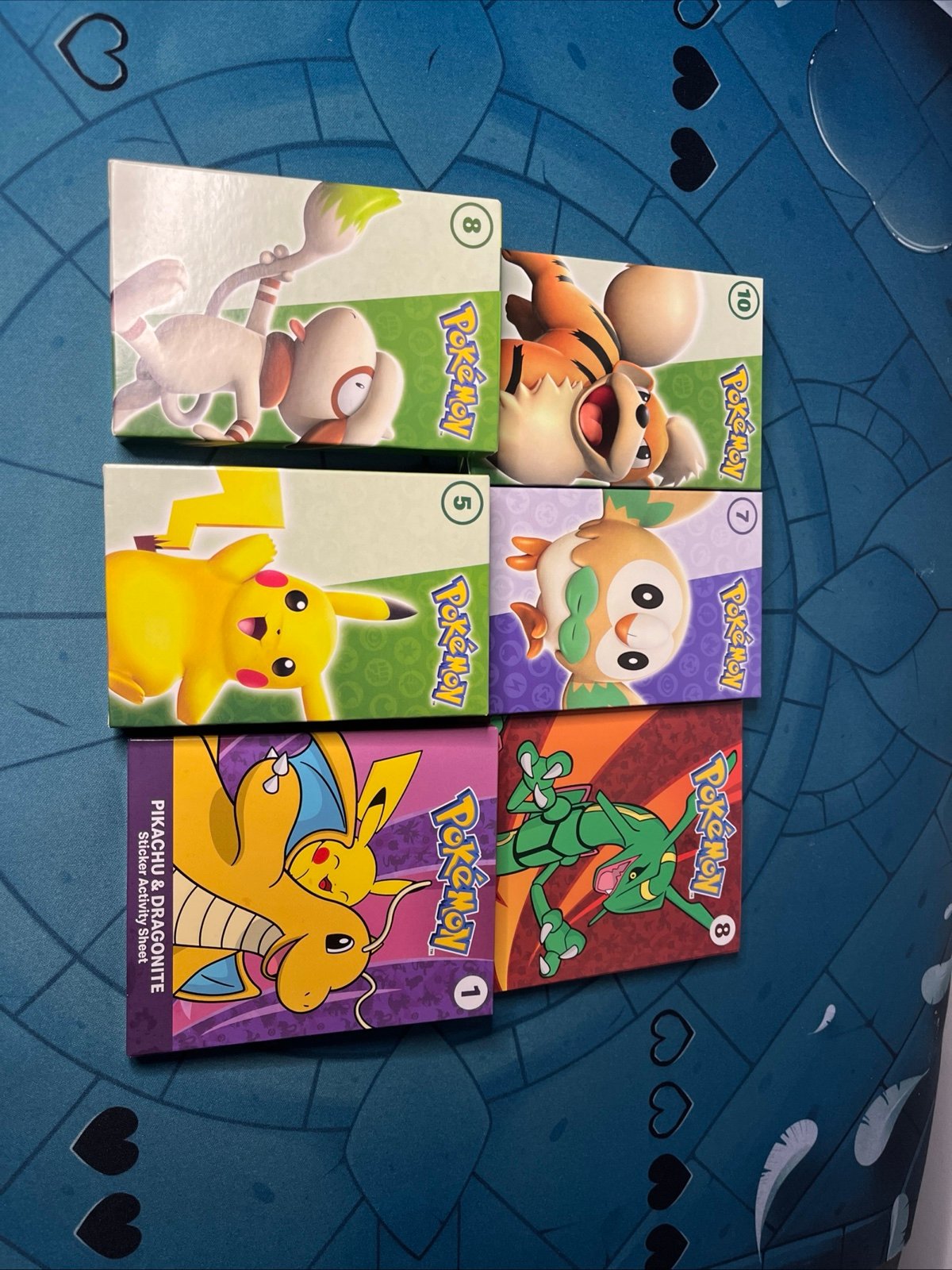 McDonald's Pokemon Dragon Cards TCG Happy Meal Toys Bundle