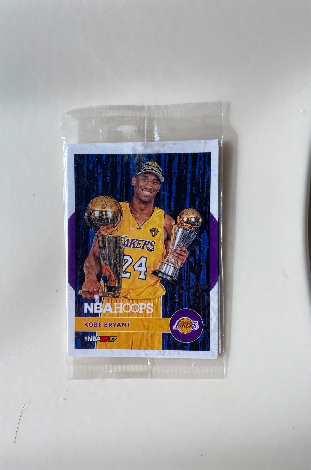 NBA 2k17 Kobe Bryant Basketball Card