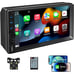 Double Din 7 HD Touchscreen Android Auto Carplay Car Stereo Radio SAME-DAY SHIP