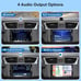 Double Din 7 HD Touchscreen Android Auto Carplay Car Stereo Radio SAME-DAY SHIP