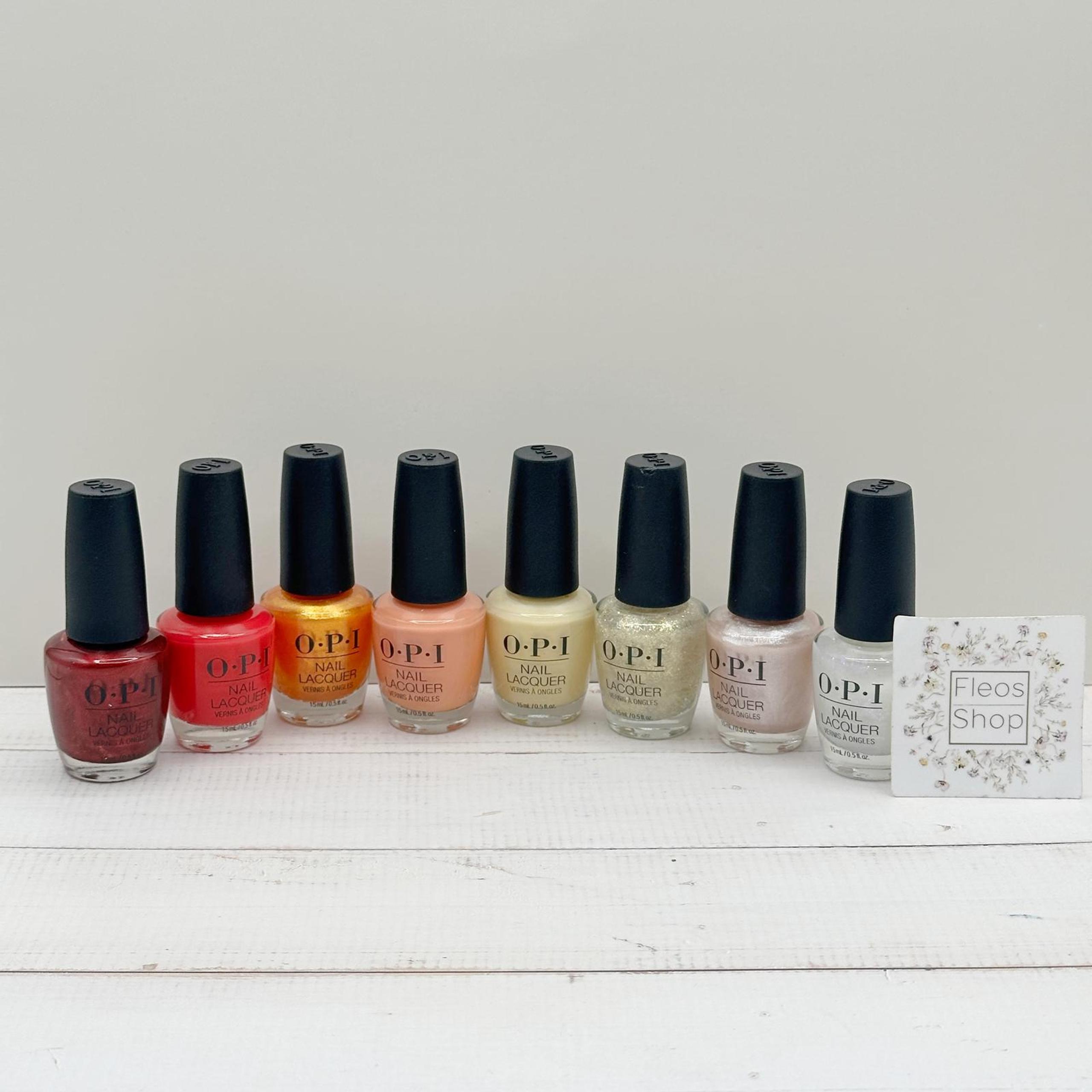 OPI Nail Polish Assorted Colors Bundle 8-pack