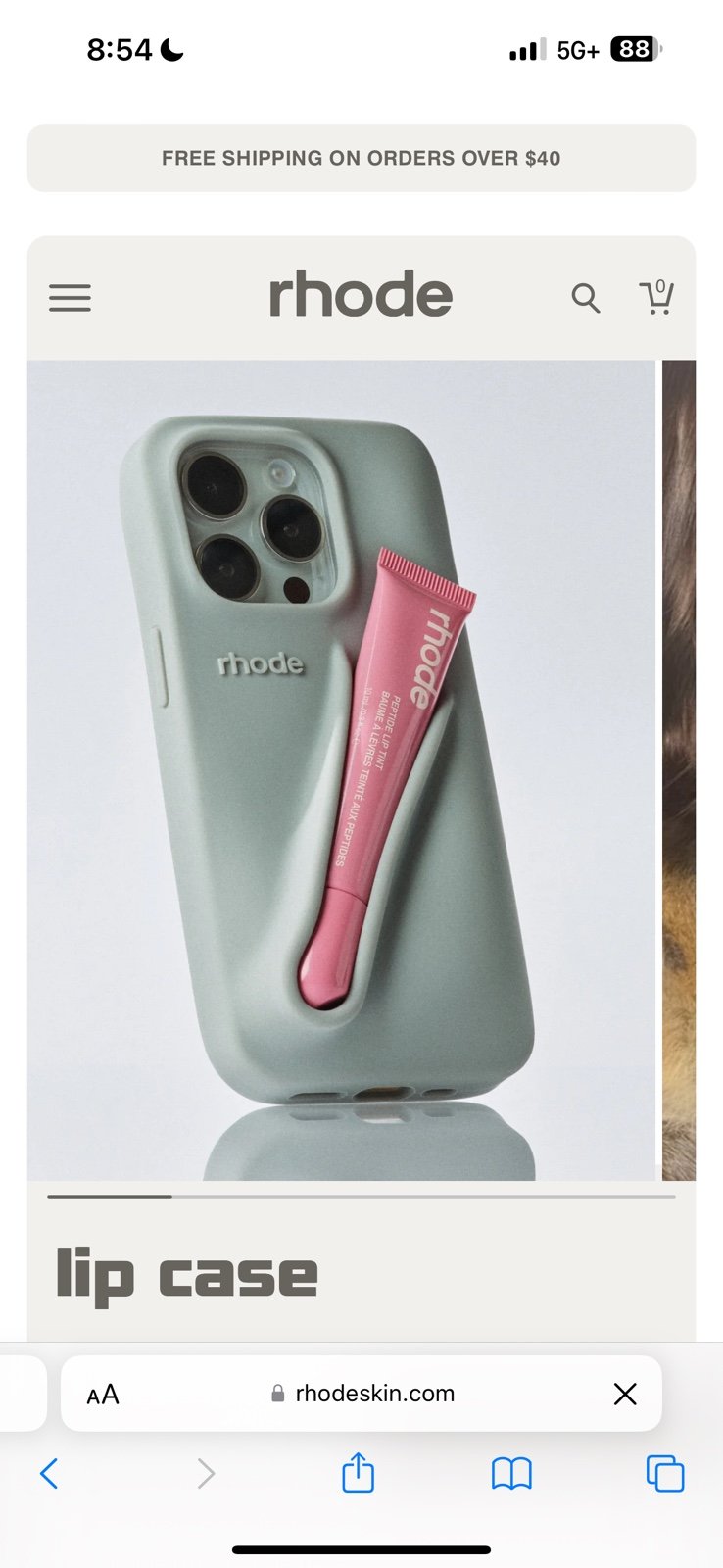 rhode lip case iphone 15 pro max