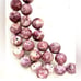 Lot of 14mm lepidolite beads. 109