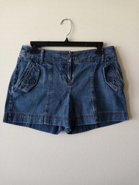 Ann Taylor Loft Size 4 Women's Shorts Denim Short Blue