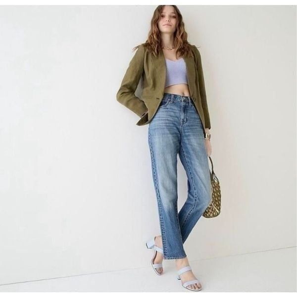 New J. Crew slouchy boyfriend jean