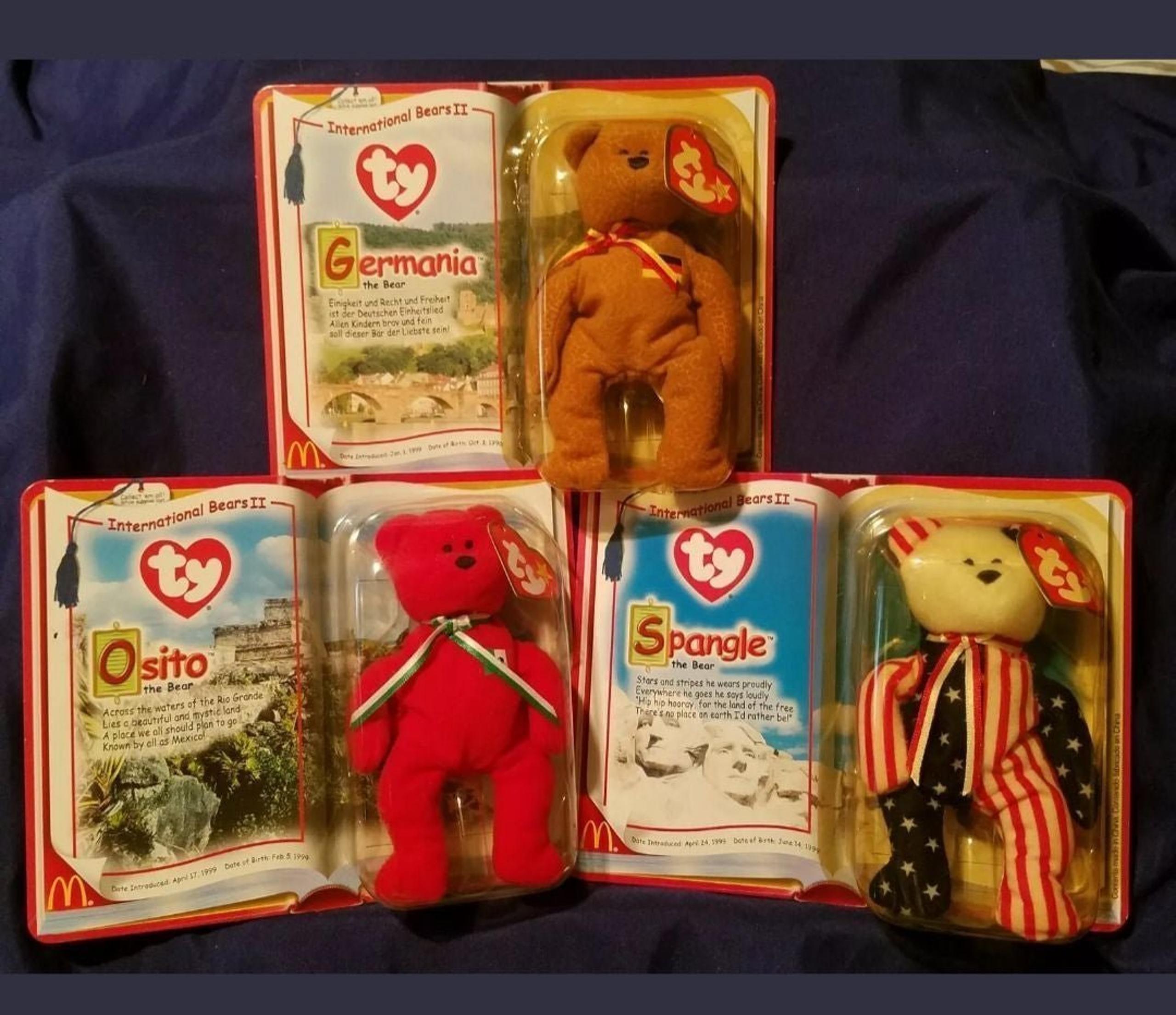 2000 McDonald's Ty Beanie Babies