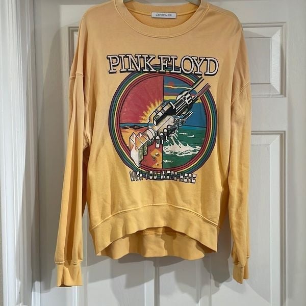 Daydreamer Yellow Athletic Hoodies for Women Mercari